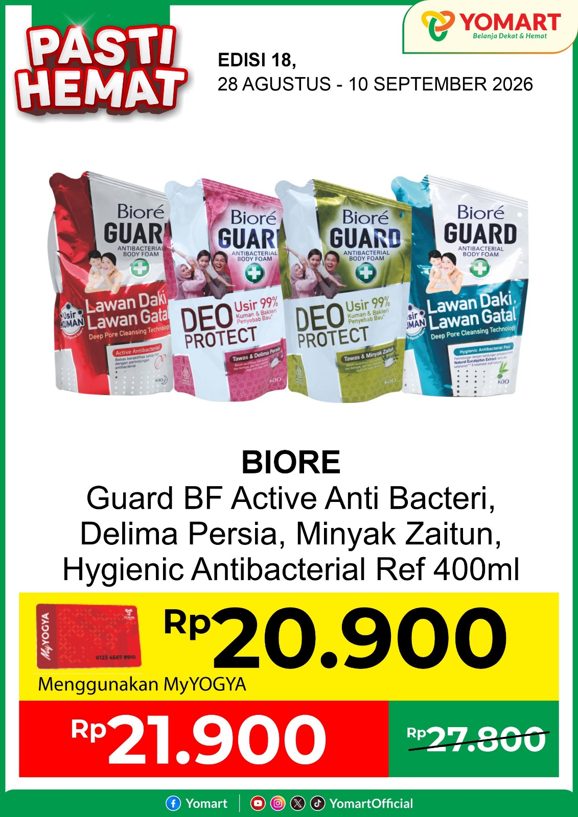 Biore Guard Body Wash 400ML