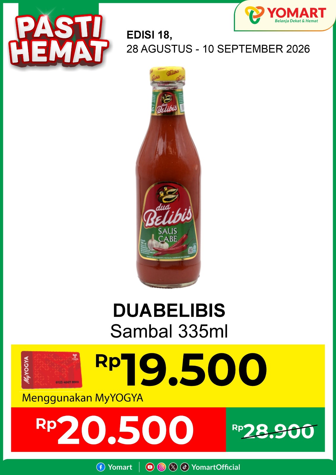 Dua Belibis Sambal 335gr