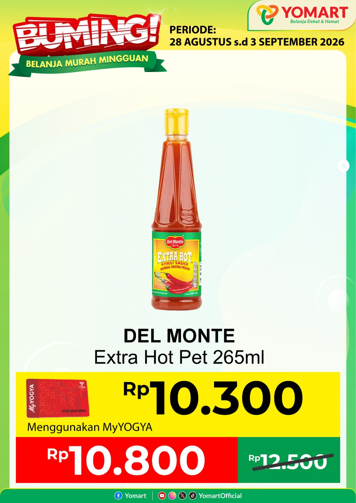 DEL MONTE extra hot 265ml