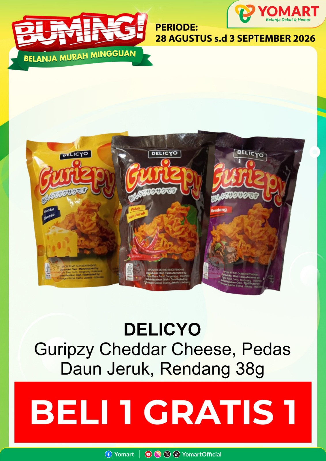 DELICYO gurizpy Buy 1 get 1